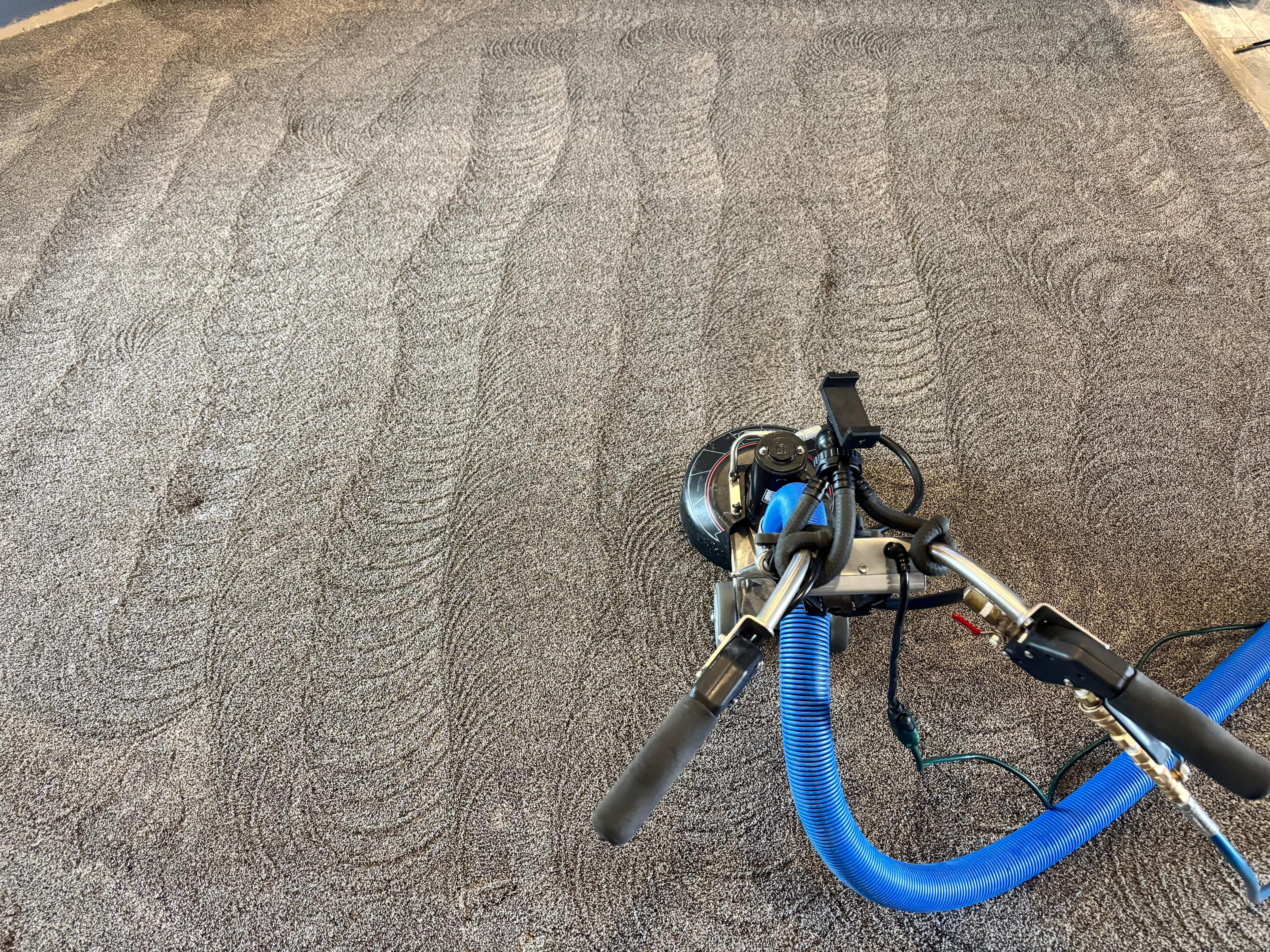 Professional carpet cleaning equipment