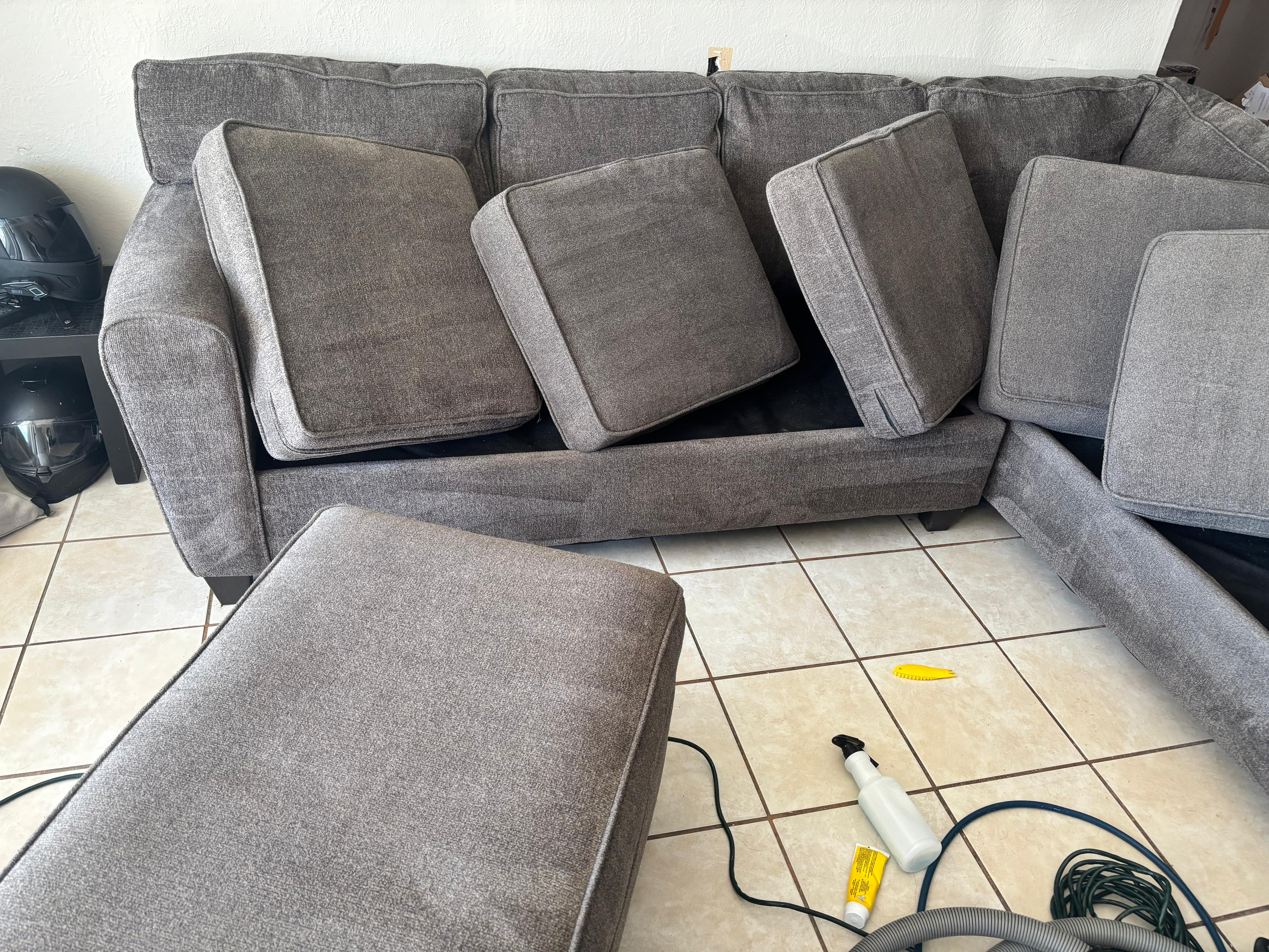 Furniture and upholstery cleaning